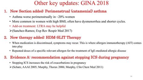 Gold Copd And Gina Asthma Guidelines 2018 Update