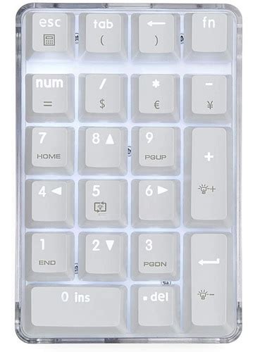 Teclado Numerico Mecanico Gateron Interruptor Rojo Teclado Env O Gratis