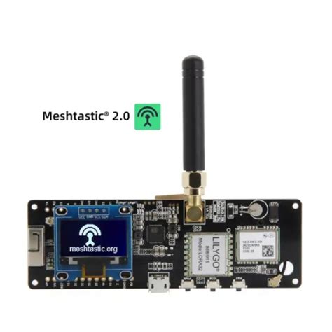 Ttgo T Beam V Meshtastic Lora Mhz Card Sx Wifi Bt Gps