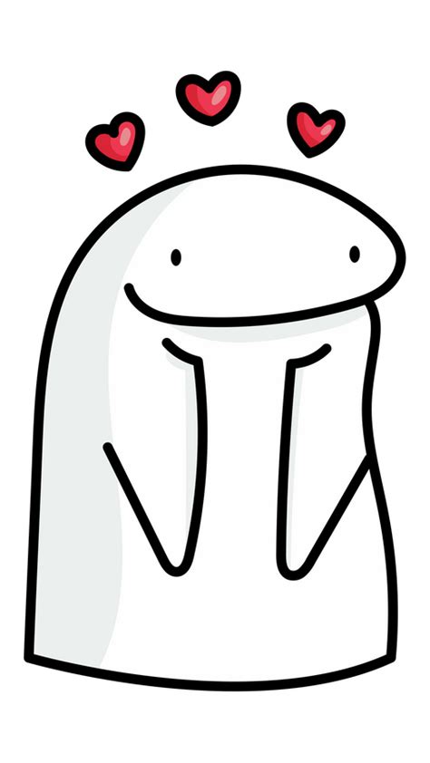 Flork Heart Meme Sticker Artofit