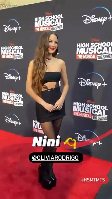 Olivia Rodrigo On The Red Carpet Hsmtmts Season 3 Premiere27 Jul 2022