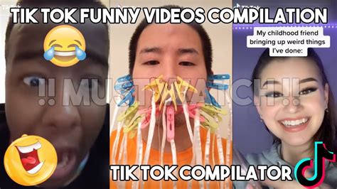 Funniest Tik Tok Compilation Ever 😂😂😂 Youtube