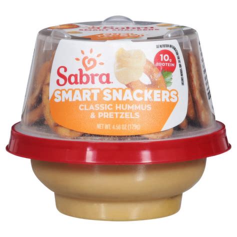 Sabra Classic Hummus And Pretzels Smart Snackers King Kullen