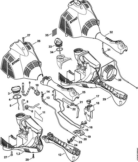 Visual Guide Stihl Fs R Parts Diagram