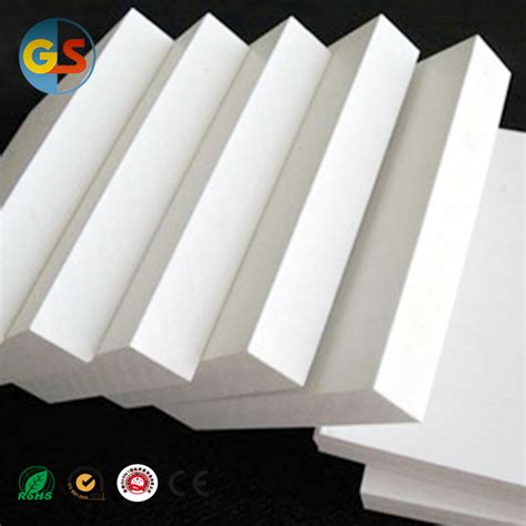 Goldensign Mm White Pvc Foam Board Kitchen Cabinets Colored Pvc Sheet