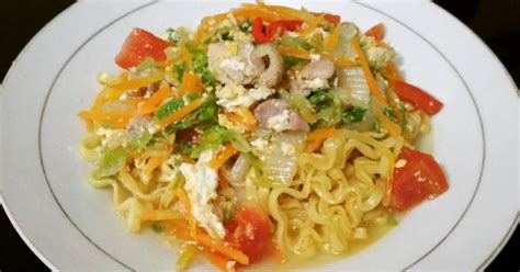 Resep Mie Siram Oleh Rheadrina Cookpad