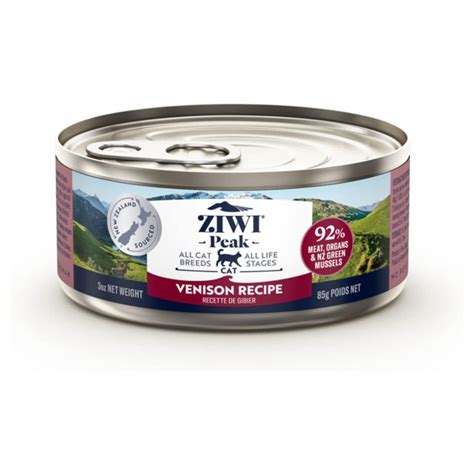 Ziwi Peak Canned Wet Cat Food Mackerel Recipe Sustainable Cats