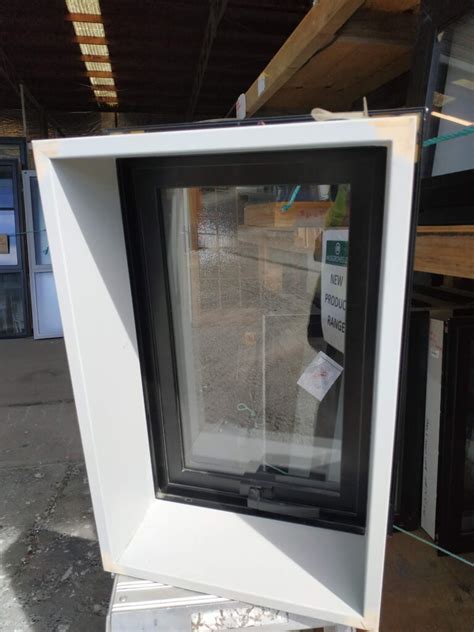 Ebony Aluminium Window Double Glazed New Opening Musgroves Ltd