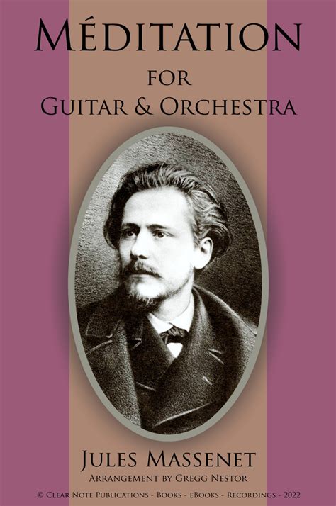 Meditation For Guitar And Orchestra By Jules Massenet EBook Play