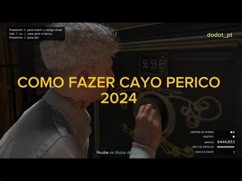 Como Fazer Cayo Perico No Gta Online Gta Cayoperico Viral Youtube