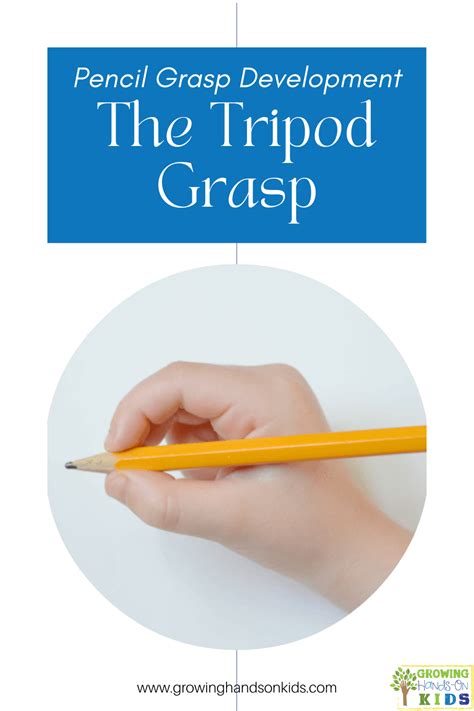 pencil-grasp-development-tripod-grasp-PIN - Growing Hands-On Kids