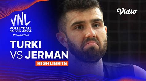 Turki Vs Jerman Highlights Men S Volleyball Nations League 2024 Vidio