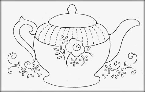 Teapot Coloring Pages - Coloring Home