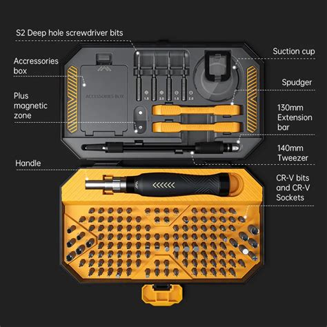 Jakemy Jm Precision Screwdriver Set For Mobile Phone Computer