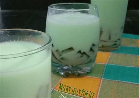 Resep 93 Milky Jelly Pop Ice Oleh Erlyn Bukhori Cookpad