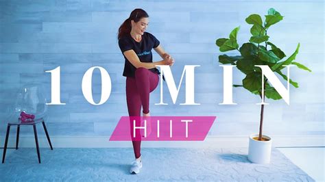 10 Minute Low Impact HIIT Workout For Beginners Seniors YouTube