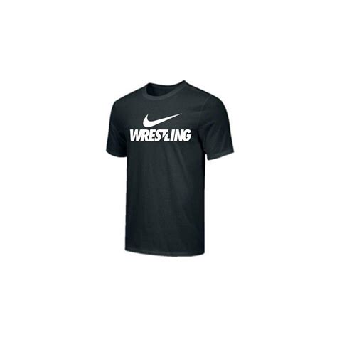 Nike Wrestling Training Tee Black Wr02 Atletium Talla M