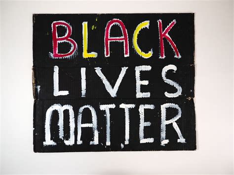 Protest Poster Black Lives Matter History Trust