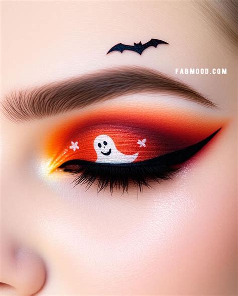 100 Halloween Makeup Looks Sunset Ghost Glam