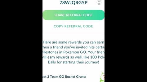 Use My Pok Mon Go Referal Code Wjqrgyp Shorts Youtube