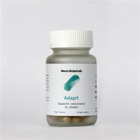 Buy Neuro Botanicals Adapt Microdose Mushroom Capsules Online UK