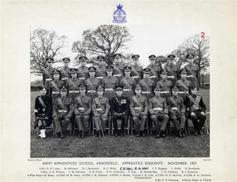 Arborfield 1950 1959 Army Apprentice National Memorial