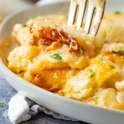 Easy Cheesy Potato Casserole The Best Side Dish Oh Sweet Basil