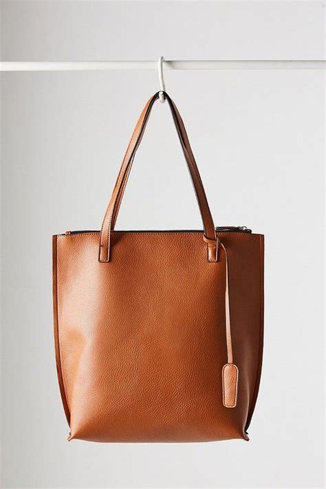 Silence Noise Silence Noise Zip Pebbled Faux Leather Tote Bag