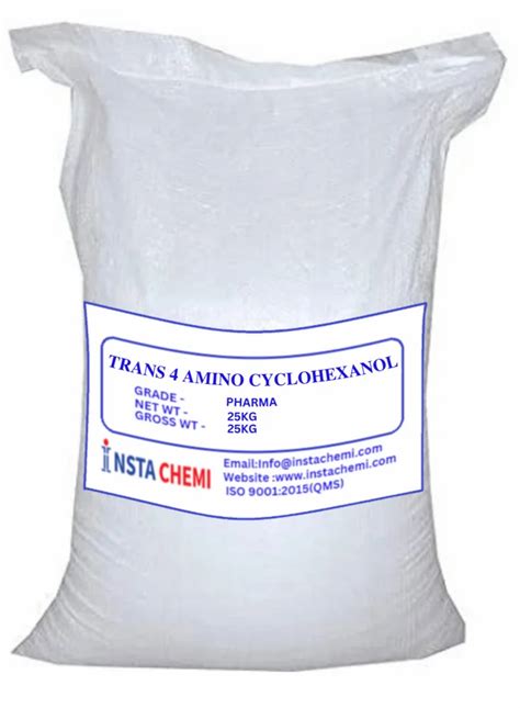 Trans 4 Aminocyclohexanol Packaging Size 25 Kg At Rs 2100 Kg In Noida