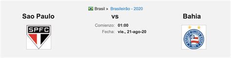 Pron Stico Sao Paulo Vs Bah A Estad Sticas Previa Y Picks De Apuestas