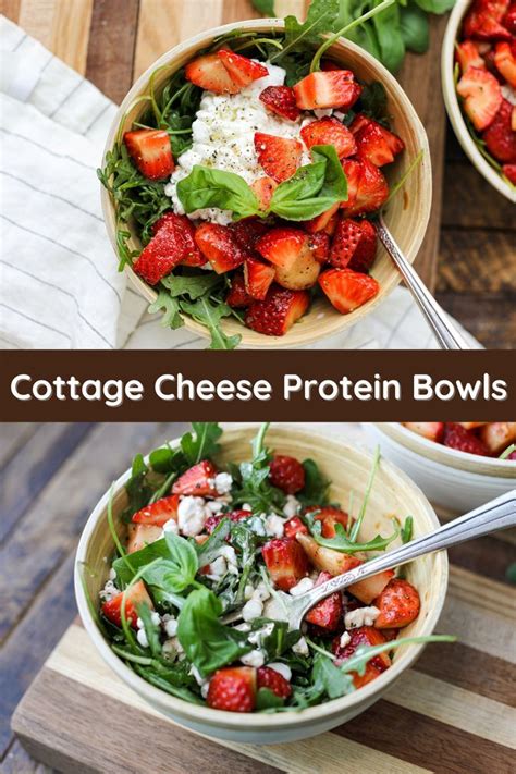 Cottage Cheese Protein Bowls Cottage Cheese Recipes Healthy Healthy