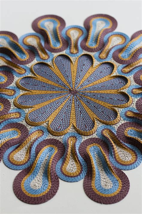 New Rolled Paper Tapestry Sculptures By Gunjan Aylawadi Colossal