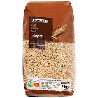 Eroski Arroz Integral Paquete 1 Kg