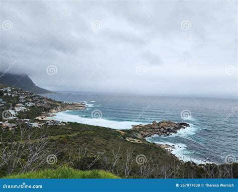 cape town rocky waves stock photo image  cape town