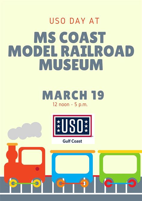 USO Gulf Coast Day at MS Coast Model Railroad Museum Tickets in ...