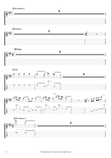 Love Tab By The Smashing Pumpkins Guitar Pro Full Score Mysongbook