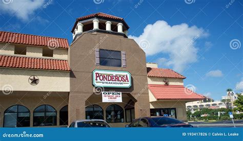 Ponderosa Steakhouse Kissimmee Florida Editorial Photo Image Of