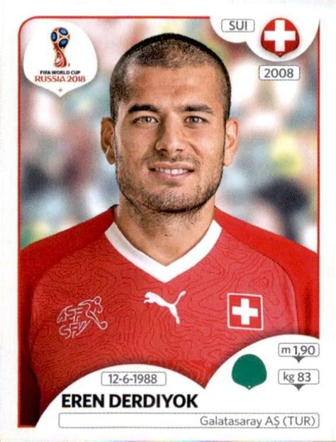 Eren Derdiyok Switzerland Figurinhas Da Copa Copa Do Mundo Copa