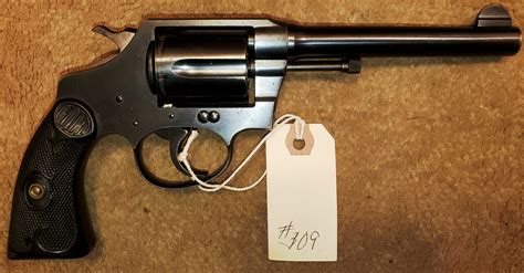 Colt Police Positive Special 38spl 5″ revolver w/police holster VGC ...