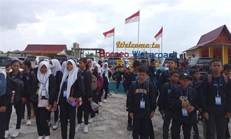 Siswa Dan Siswi Kelas Upt Sdn Sekijang Adakan Study Tour Goes To