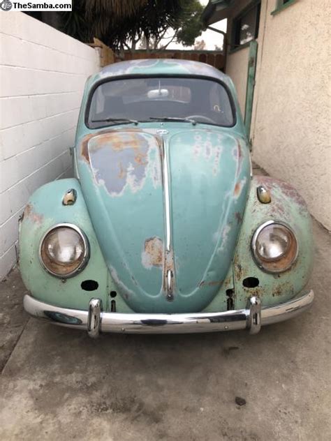 TheSamba VW Classifieds 1961 Turkis OG Paint Patina Body And