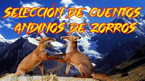 SELECCION DE CUENTOS ANDINOS DE ZORROS YouTube