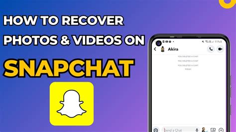 How To Recover Deleted Photos Videos From Snapchat Ways To Restore