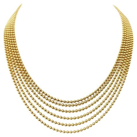 Cartier Necklaces - 521 For Sale at 1stDibs | cartier classic necklace ...