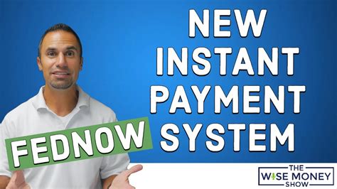 Fed Creates Instant Payment System Fednow Youtube