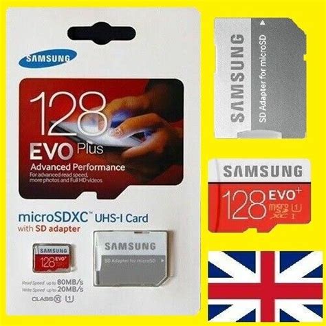 Samsung Evo Micro Sd Card Class Sdhc Sdxc Memory Tf Gb Gb Gb