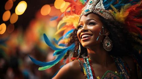 Premium Photo Rio Carnival Is One Of The Largest And Most Famous