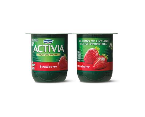 Dannon Activia Probiotic Yogurt Aldi Us