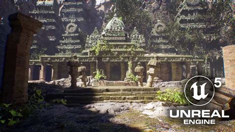 Unreal Engine Ancient Forest Temple Youtube