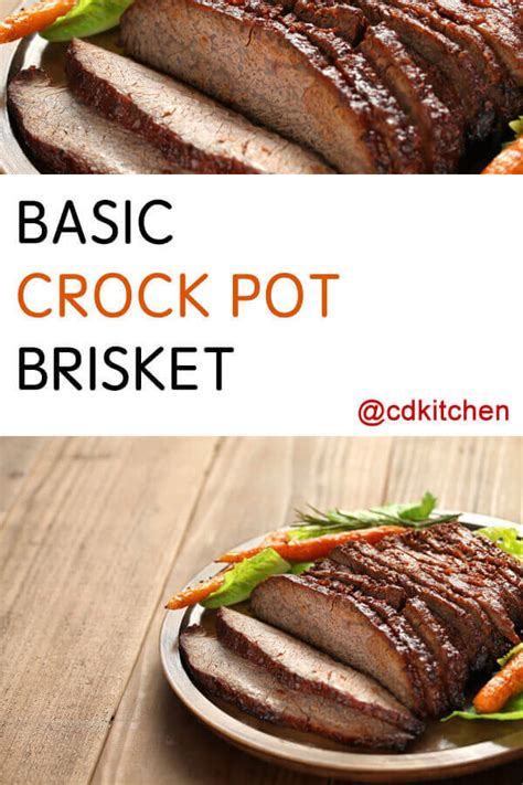 Basic Crock Pot Brisket Recipe | CDKitchen.com